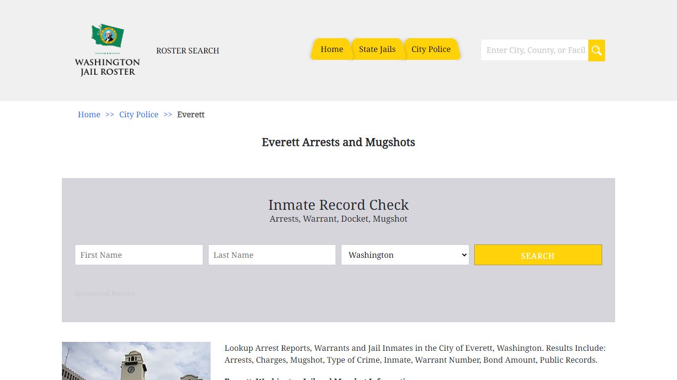 Everett Arrests and Mugshots | Jail Roster Search
